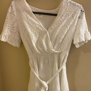 White romper size medium